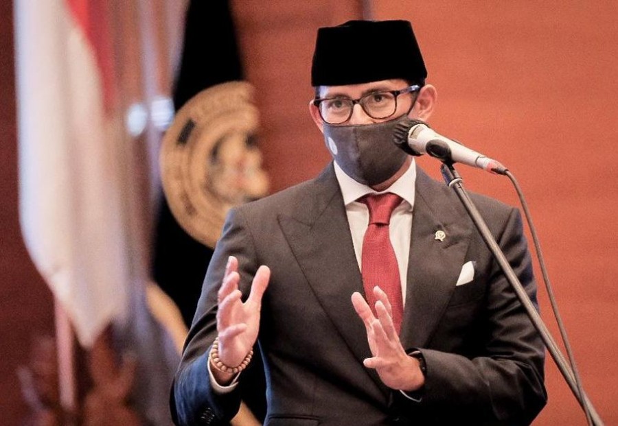 Menteri Pariwisata dan Ekonomi Kreatif Sandiaga Salahuddin Uno