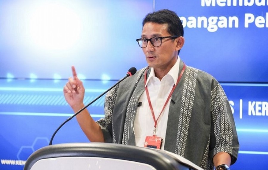 Menteri Pariwisata dan Ekonomi Kreatif Sandiaga Salahuddin Uno